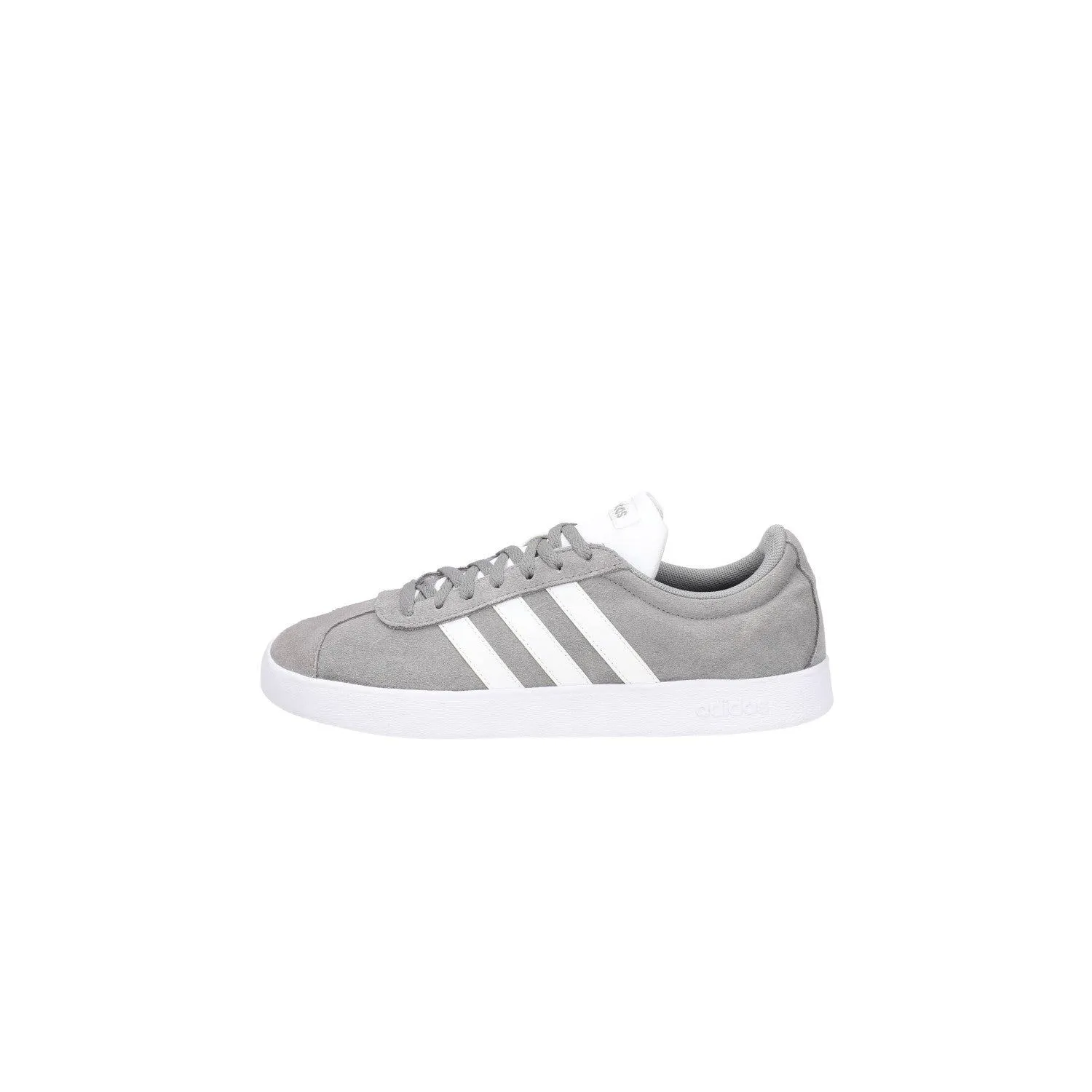 Adidas Vl Court 2.0 Low-Top Sneakers Leather Grey Colour For Women