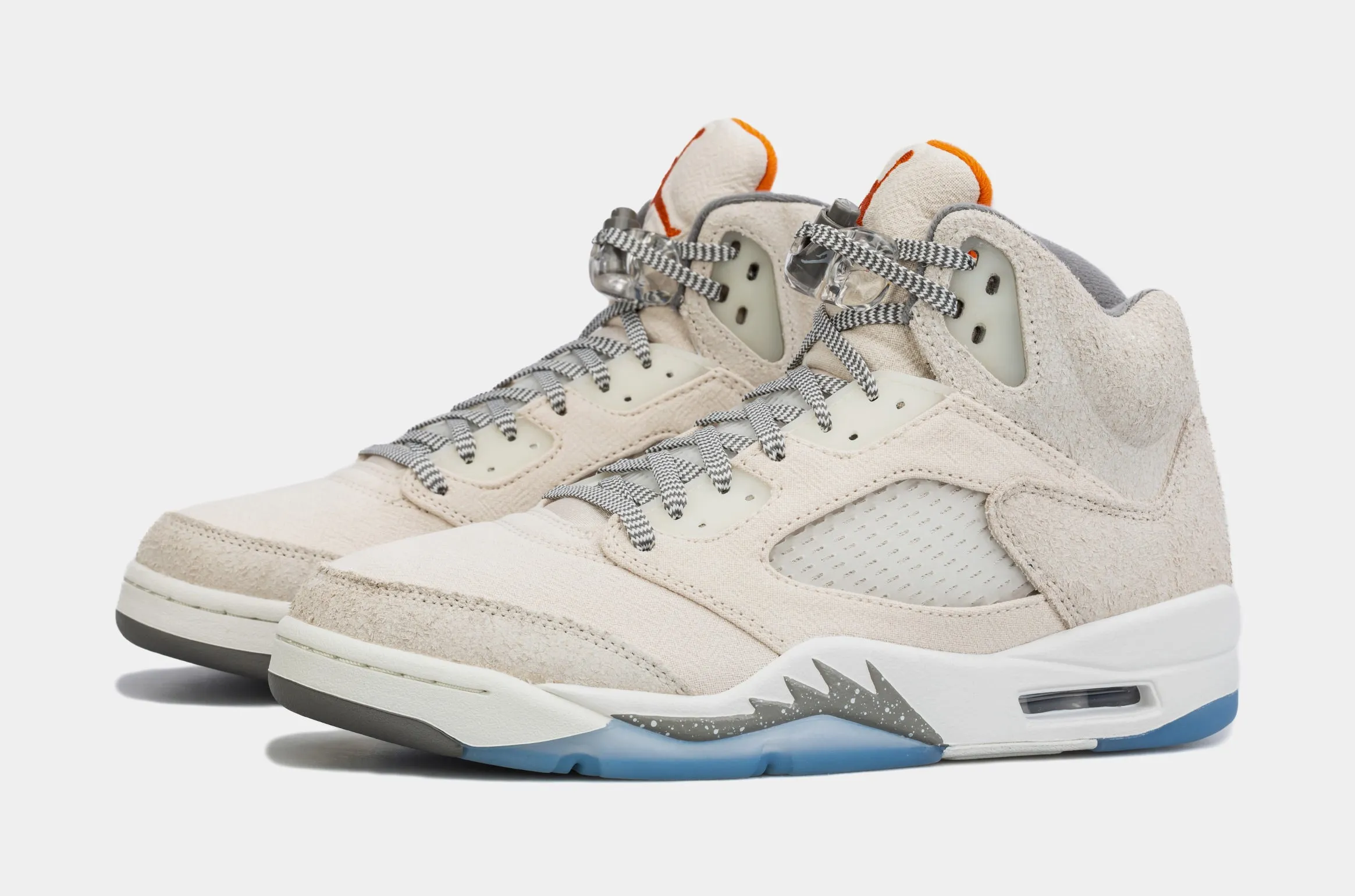 Air Jordan 5 Retro SE Craft Mens Lifestyle Shoes (Beige/Grey) Free Shipping