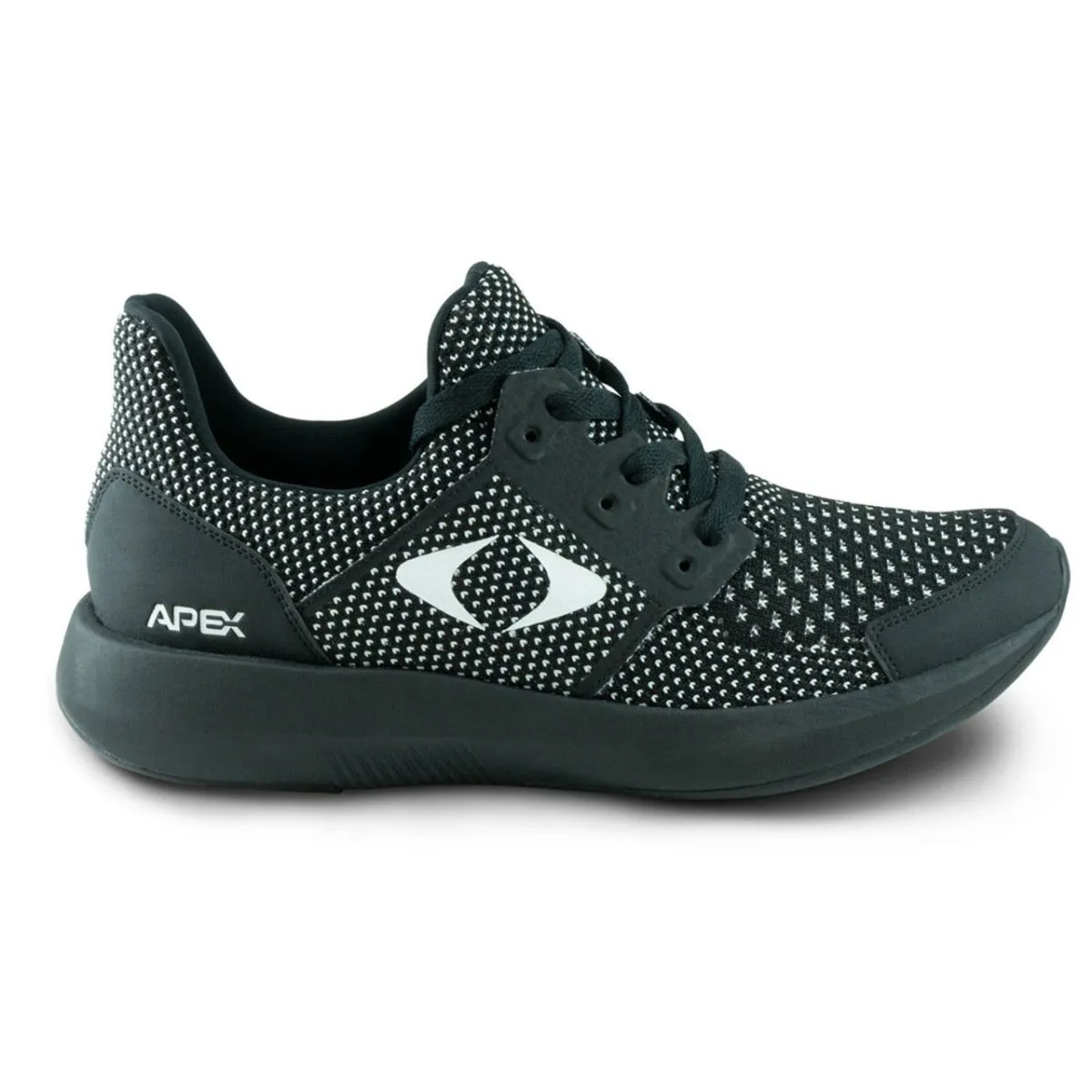 Apex P7000m Performance Athletic Men's Sneaker In Black