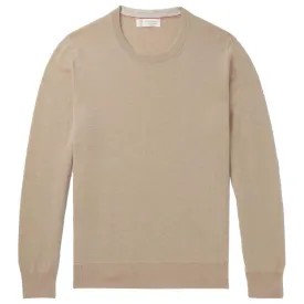 Brunello Cucinelli Beige Wool Sweater