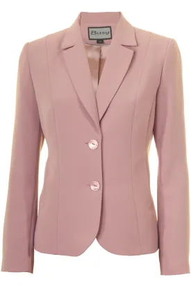 Busy Clothing Womens Dusty Pink Suit Jacket