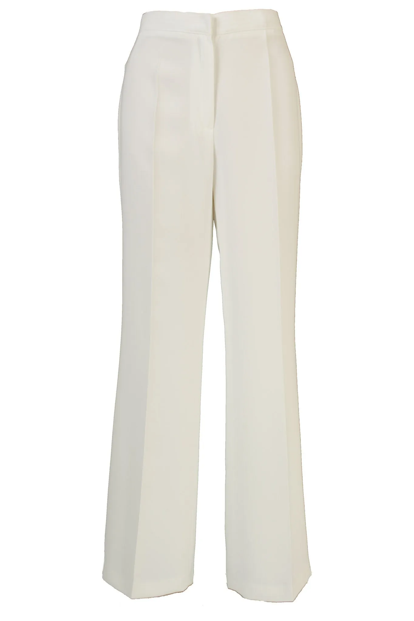 Busy Clothing Womens Smart Off White Light Cream Trousers