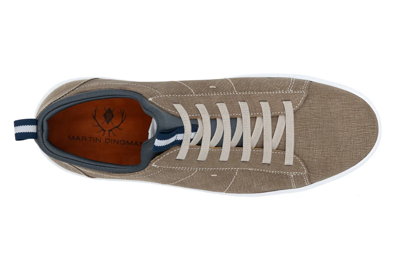 Cameron Nubuck Sneakers in Sand by Martin Dingman