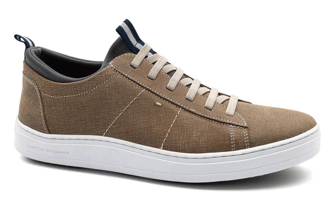 Cameron Nubuck Sneakers in Sand by Martin Dingman