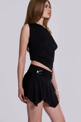 Dare To Drape Mini Skirt