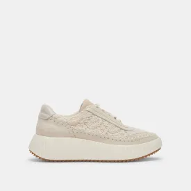 DOLEN SNEAKERS ECRU LACE