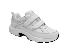 Drew Paige Women Athletic Shoe In White Calf