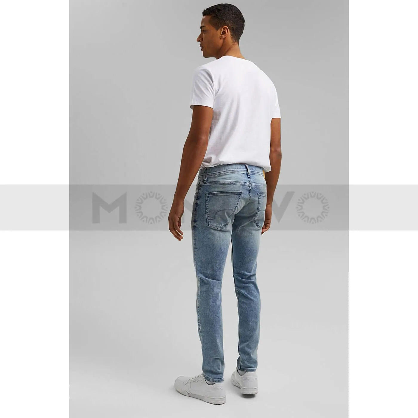 Edc Slim Stretch Blue Jeans