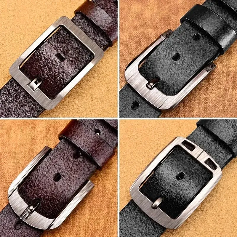 JIFANPAUL Men’s Genuine Leather Belt – Stylish & Durable Belts for All Occasions