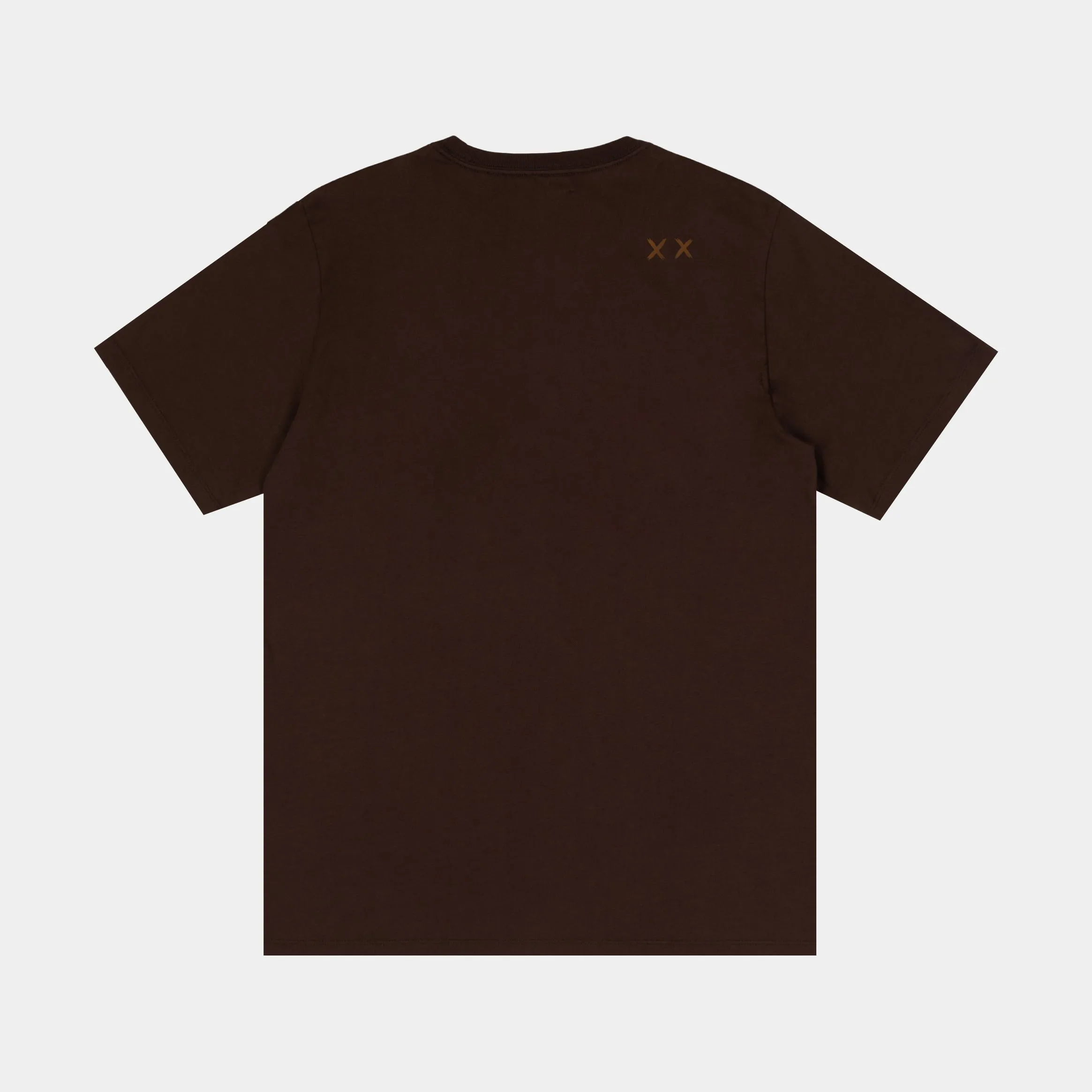 Lollipop Drip Mens Short Sleeve Shirt (Orange/Brown)