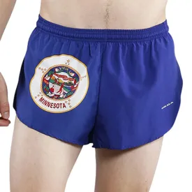 Men's Flag 1" Elite Split Shorts [M] - Minnesota