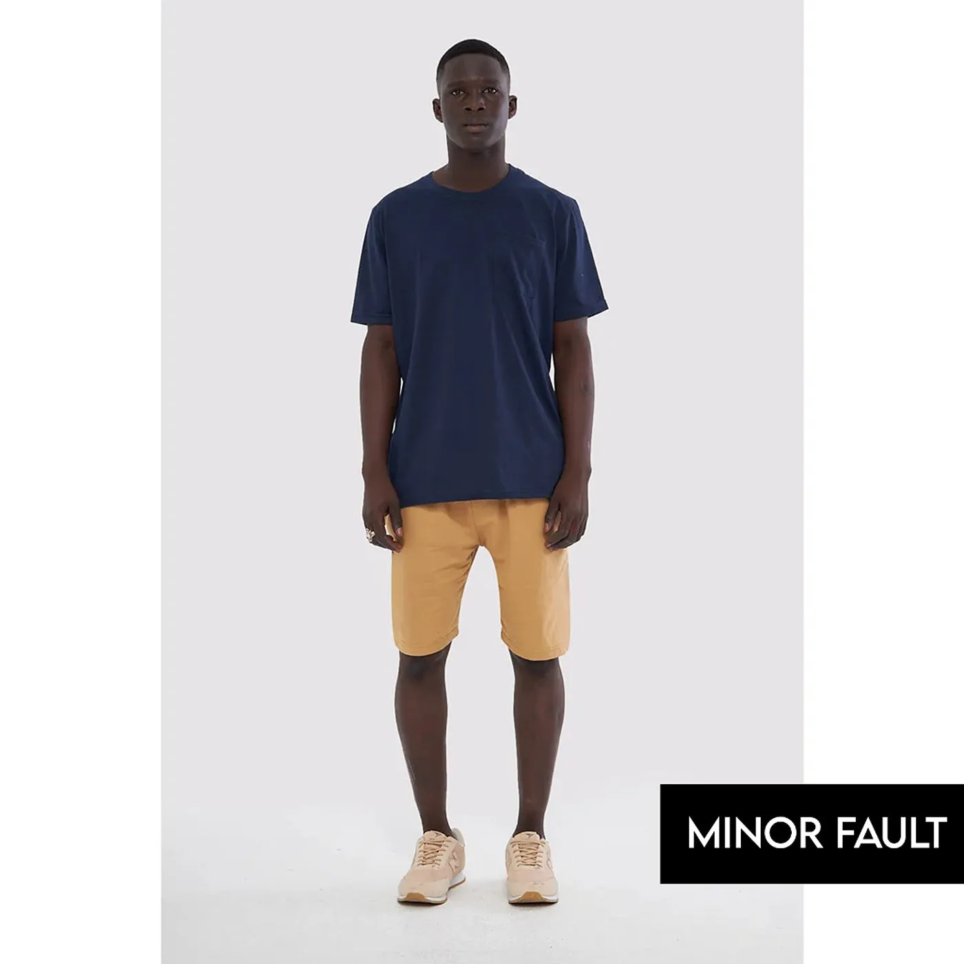 (Minor Fault) Camel Relaxed Fit Shorts