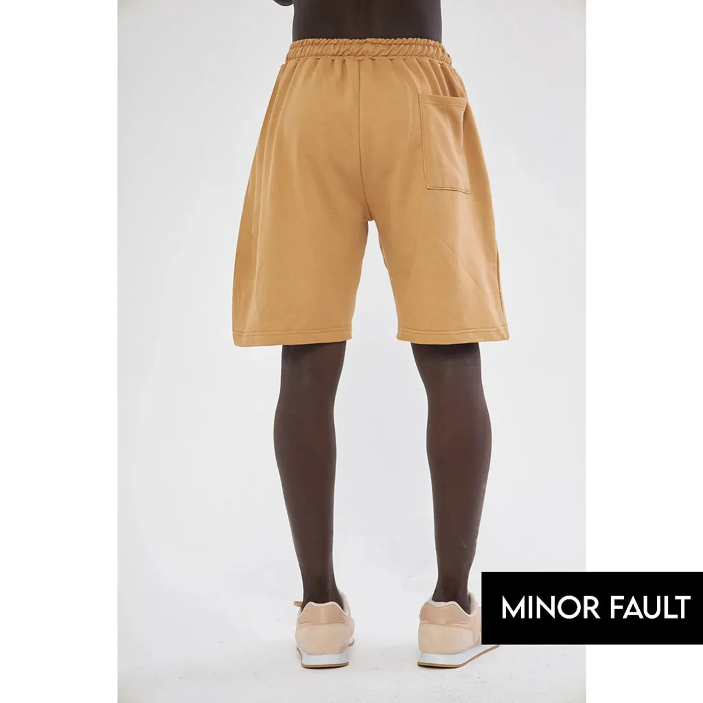 (Minor Fault) Camel Relaxed Fit Shorts