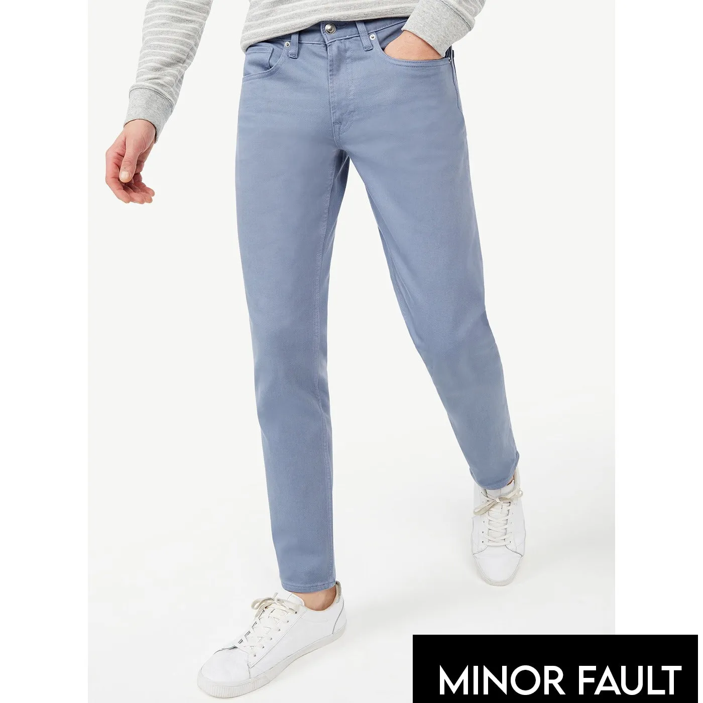 (Minor Fault) Garment Dyed Slim Jeans