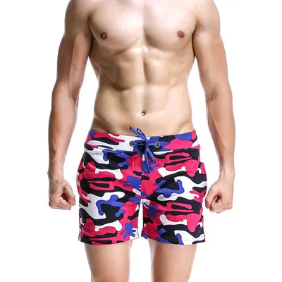 New Camouflage shorts low waist men casual Trunks Comfort Homewear Fitness Workout Shorts