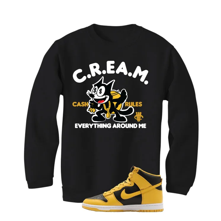 Nike Dunk High Wu-Tang Black T-Shirt (CREAM)| illcurrency