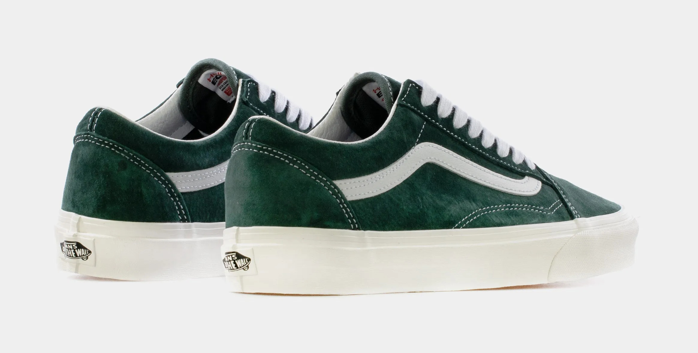 Old Skool Mens Skate Shoes (Green/White)