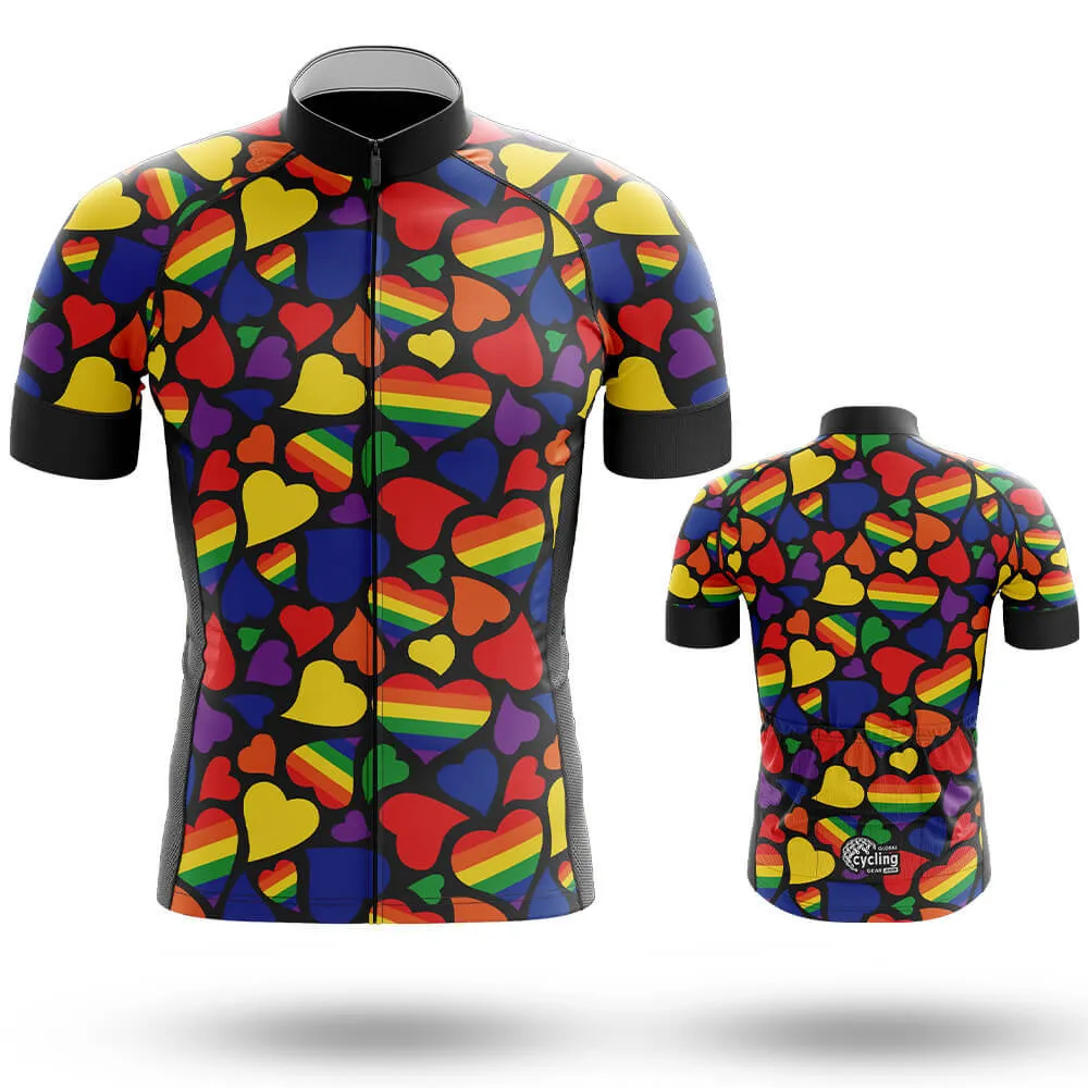 Pride Hearts - Men's Cycling Kit