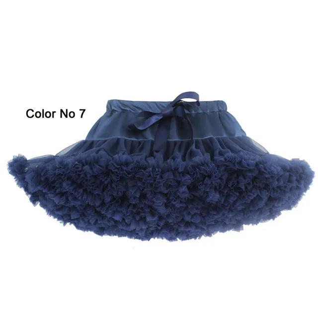 Sexy Micro Skater Mini Skirts Tulle Skirt Party Dance Tutu Skirt Women Lolita Petticoat Womens Faldas Saia jupe courte S1791