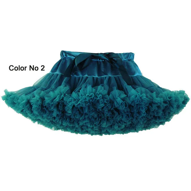 Sexy Micro Skater Mini Skirts Tulle Skirt Party Dance Tutu Skirt Women Lolita Petticoat Womens Faldas Saia jupe courte S1791