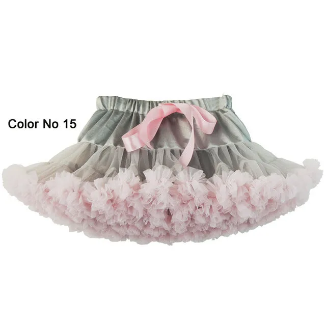 Sexy Micro Skater Mini Skirts Tulle Skirt Party Dance Tutu Skirt Women Lolita Petticoat Womens Faldas Saia jupe courte S1791