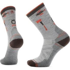 Smartwool Men's Hike Light Cushion Merino Wool Camp Gear Crew Socks