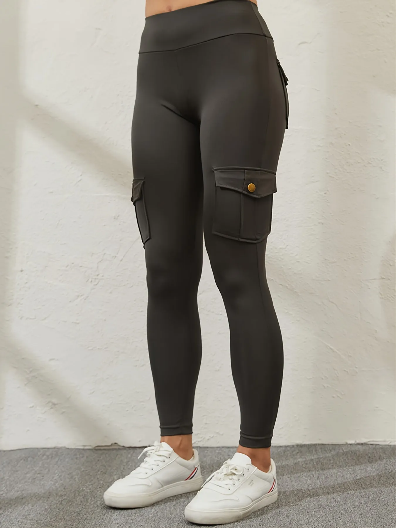 Stylish Cargo Leggings for Women Perfect for SpringFall