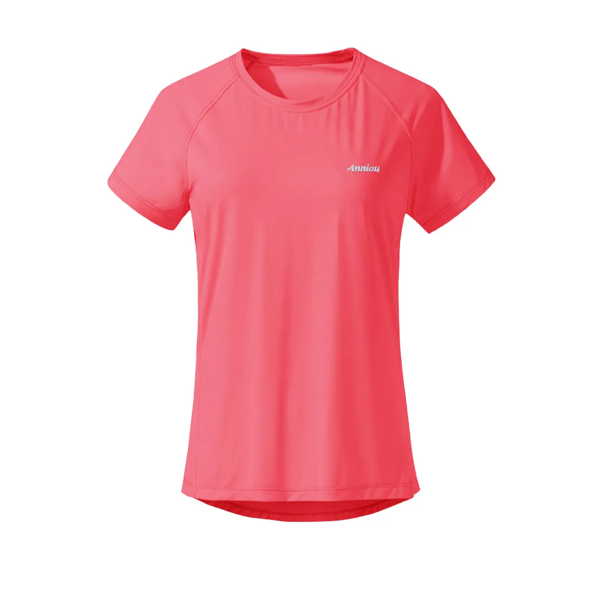 Summer Autumn FashionableQuick-drying Top Women's Short Sleeves Thin Ice Silk Breathable UPF50  Sunscreen T-shirt Fitness Running T shirt