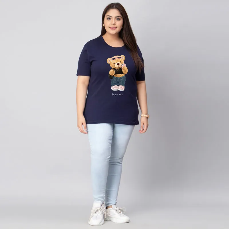 Swag Girl Plus Size Women T-Shirt