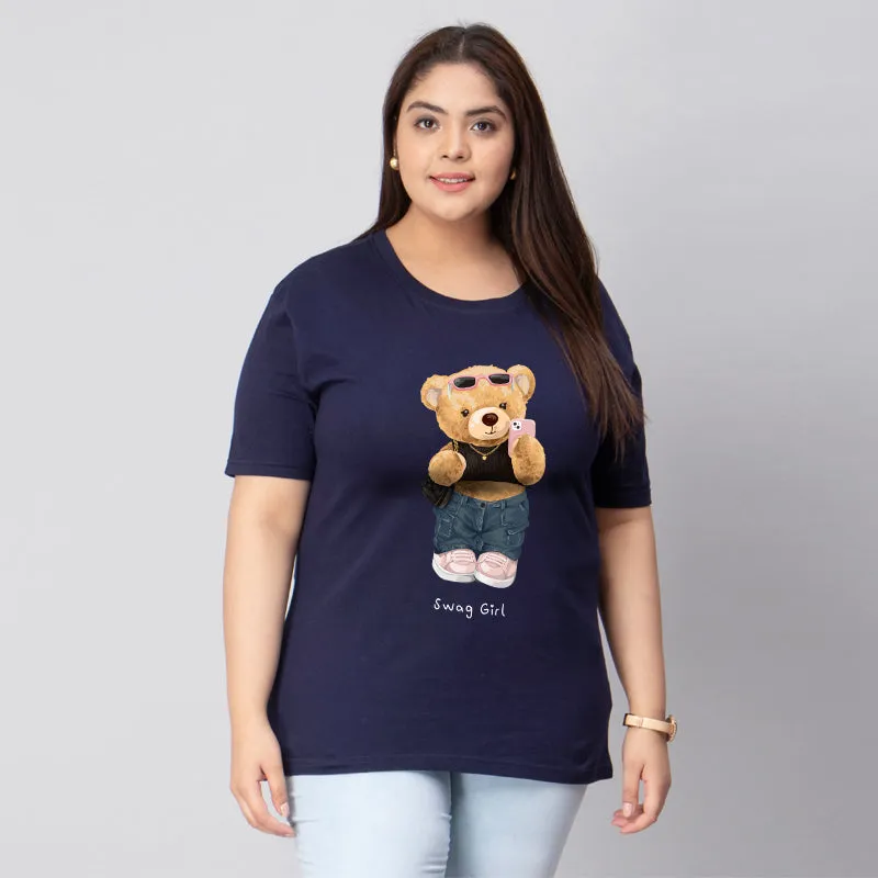 Swag Girl Plus Size Women T-Shirt