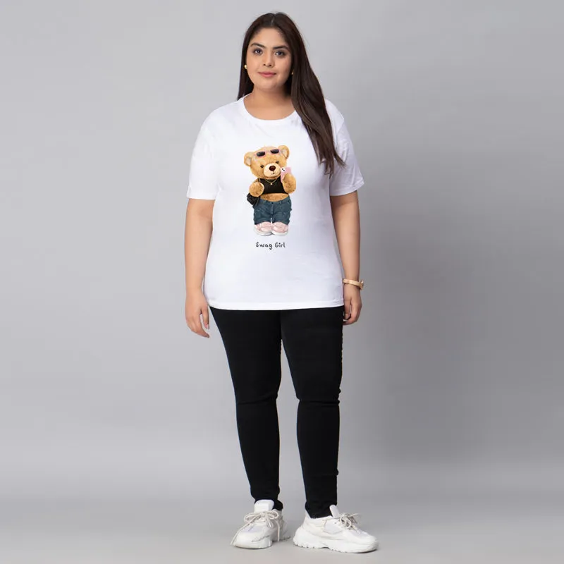 Swag Girl Plus Size Women T-Shirt