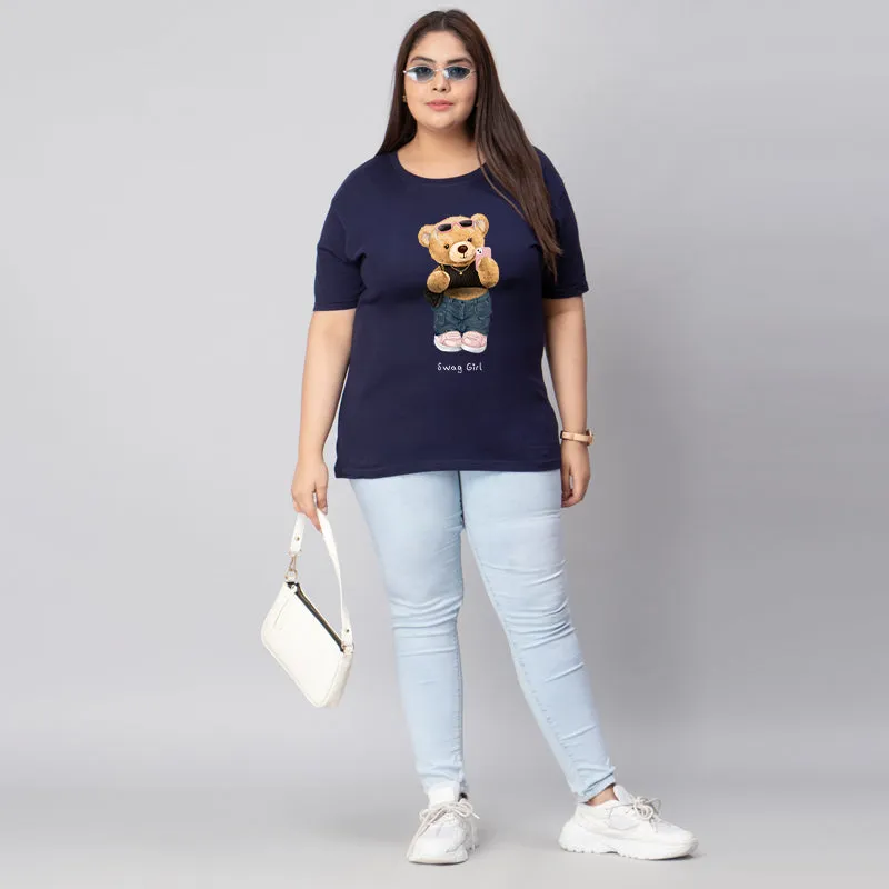 Swag Girl Plus Size Women T-Shirt