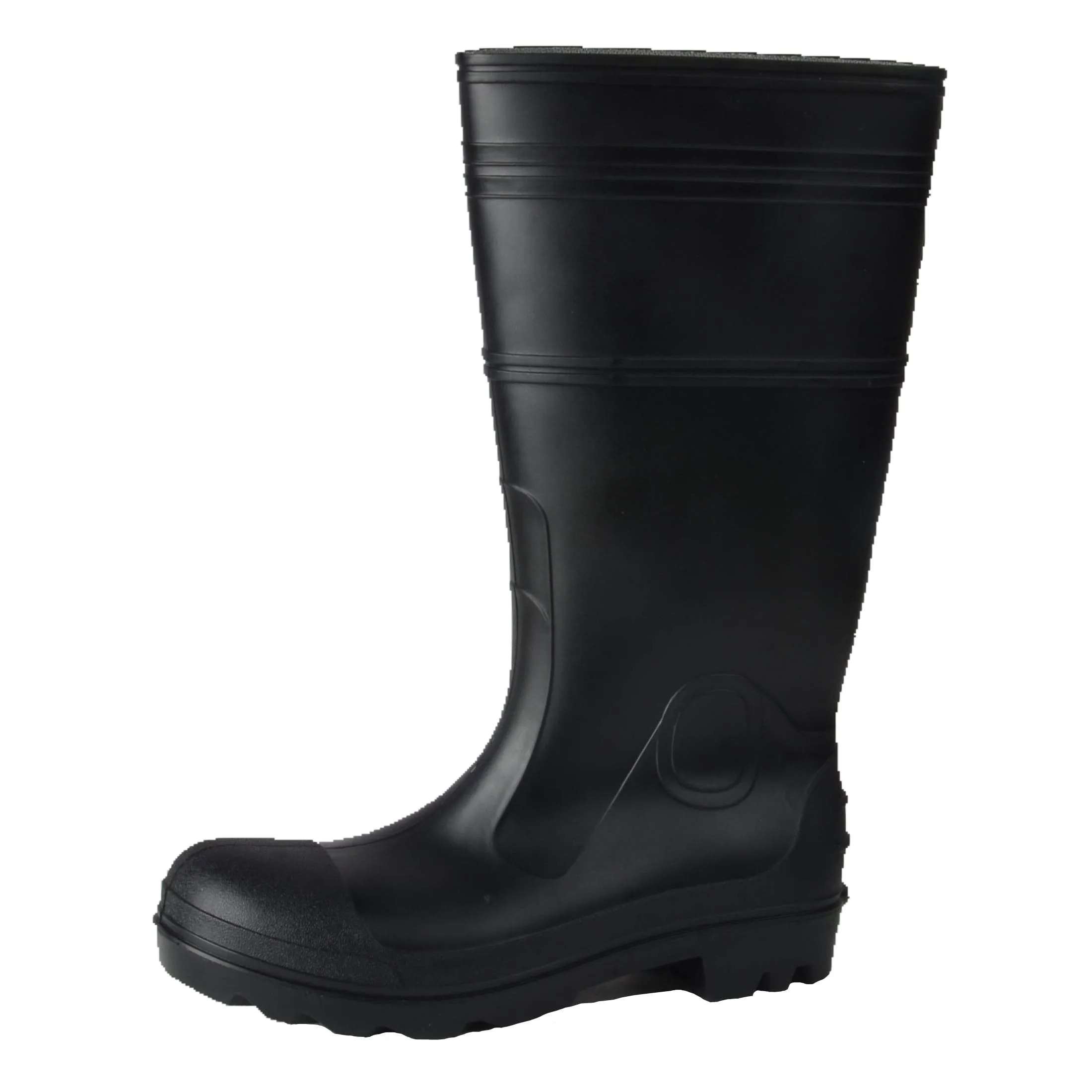 Tuff & Durable® - Rain Boots With Steel Toe & Plate | Black