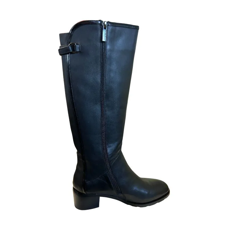 Valdini Dhalia Black Stretch Nappa Women's High Boots