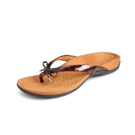 Vionic Bella II Tortoise 44 Women's Flipflops