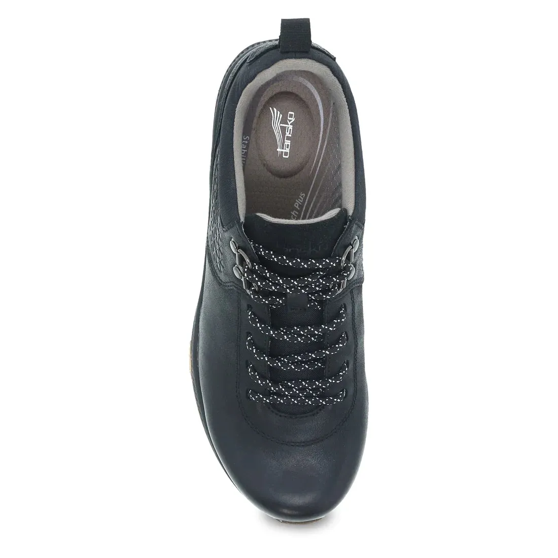 Women's Dansko Mary Color: Black Waterproof Burnished