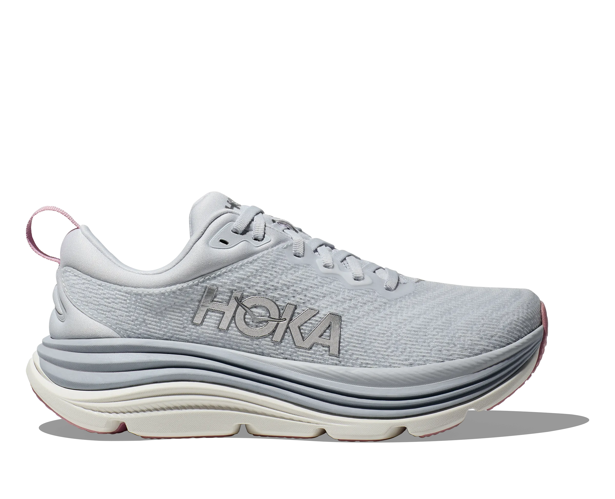 Women's Hoka Gaviota 5 Color: Sea Ice / Pink Twilight (WIDE WIDTH)