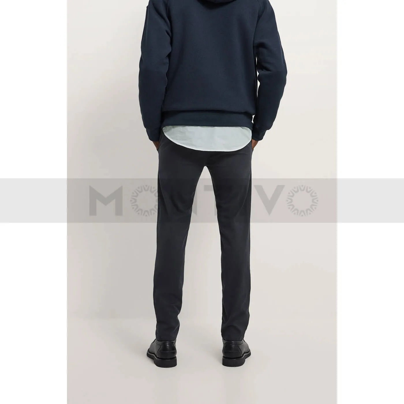 ZR Skinny Navy Chino Pants